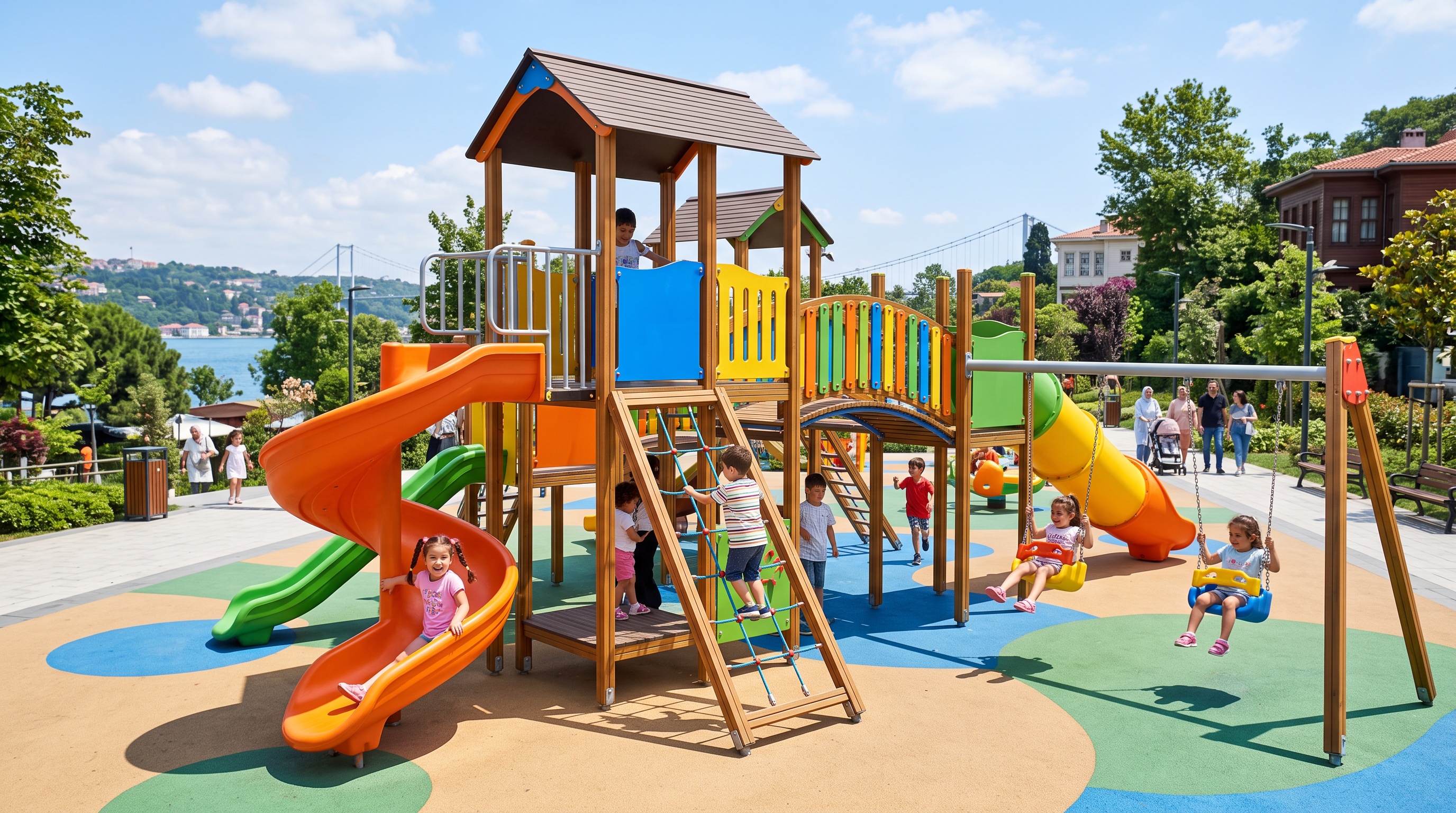 Premium children's playground equipment in Turkey