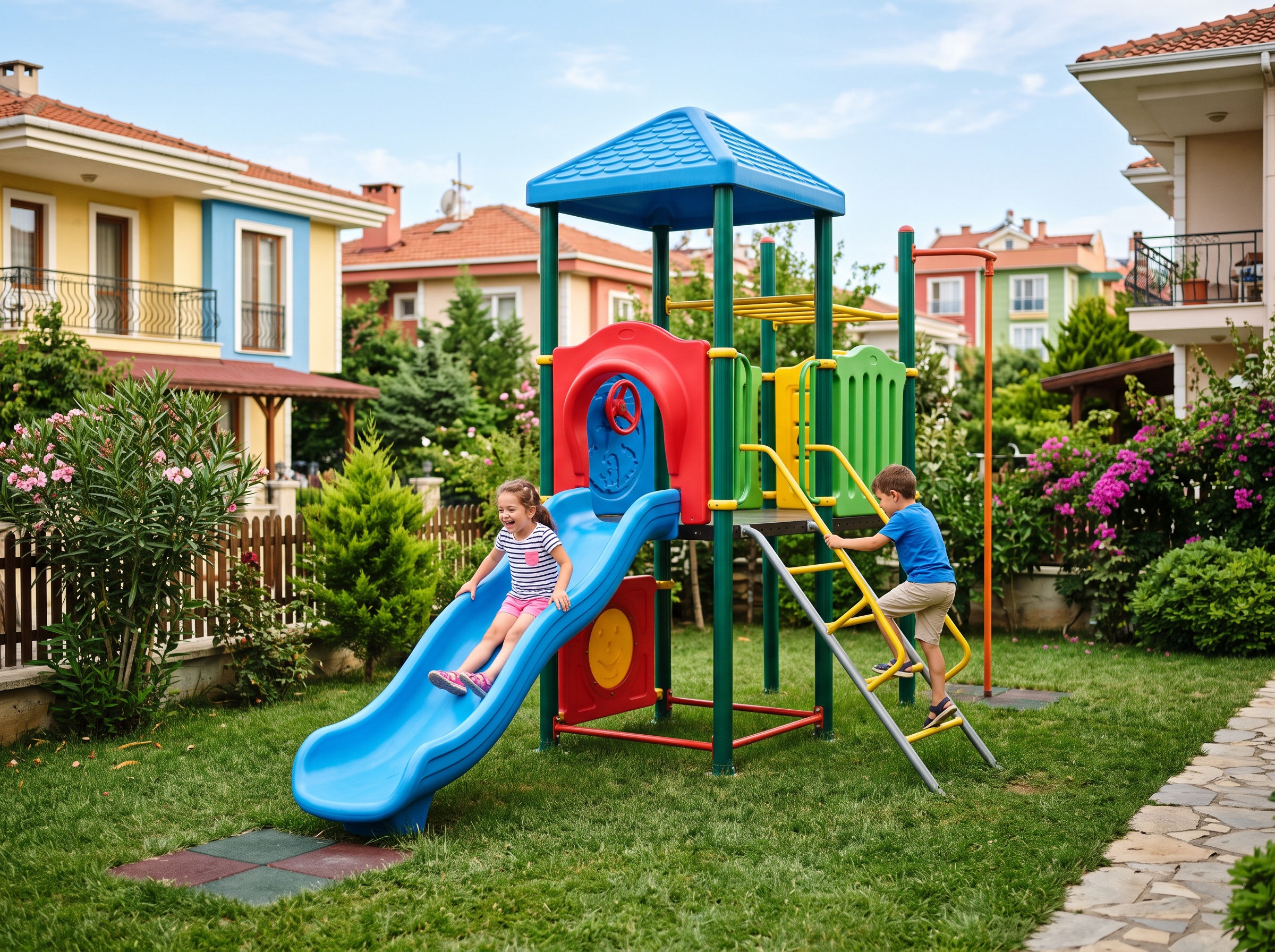 Garden Play Set Mini for small backyards