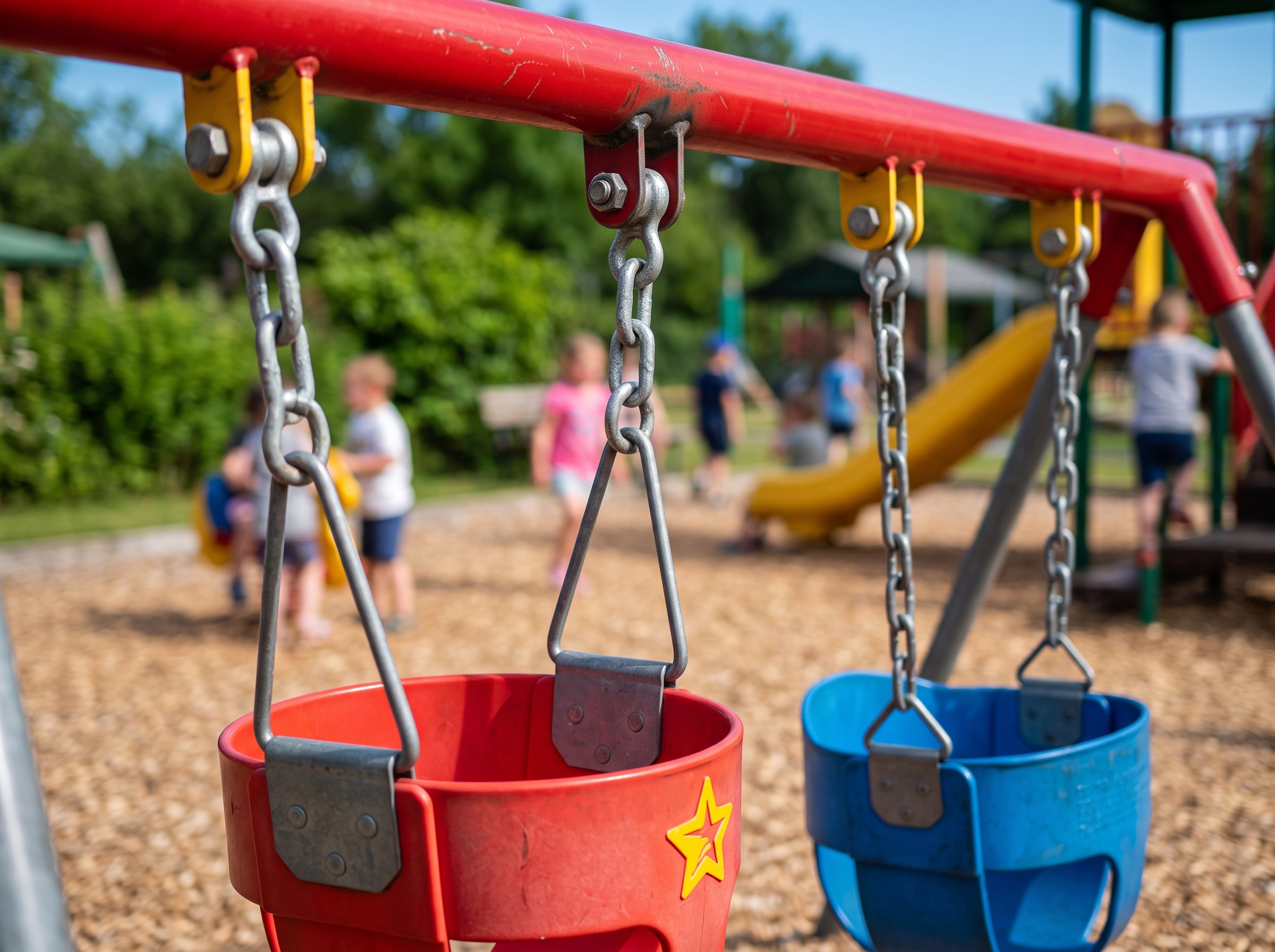 Premium children's swing set